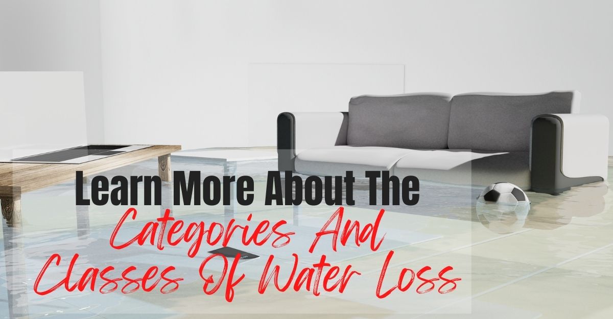 Learn More About The Categories And Classes Of Water Loss